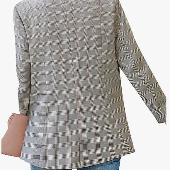 Luvamia Casual Long Sleeve Lapel Button Slim Work Office Blazer Jacket size s - Picture 5 of 17